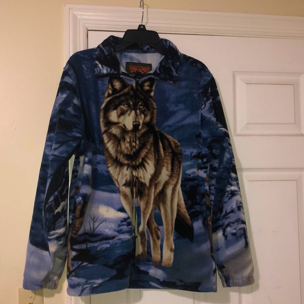 Beautiful Winter Wolf Jacket - image 1